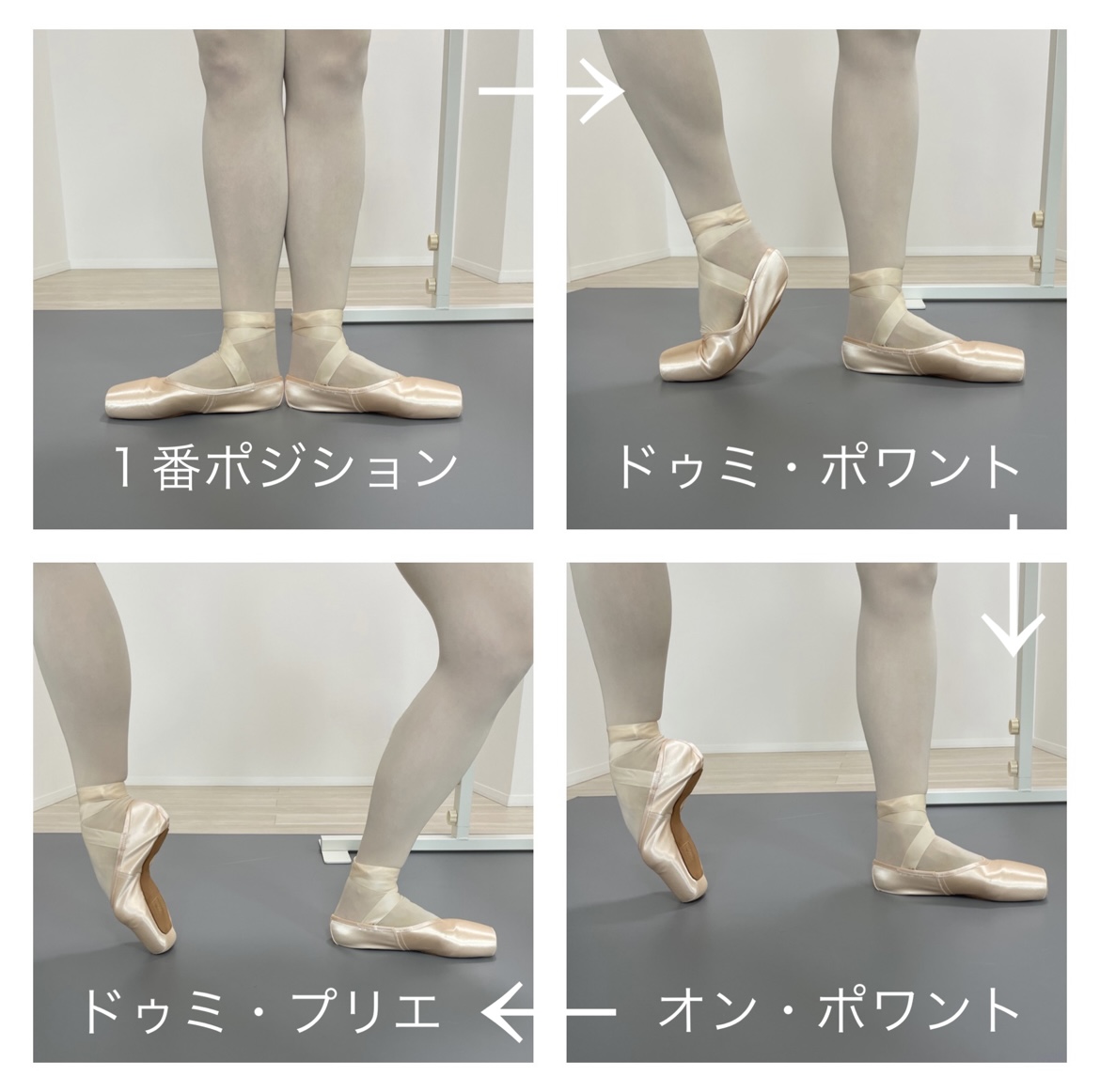 【トゥシューズの豆知識③トゥシューズデビュー：足元からのバレエの旅】　Ballet Studio Garden　氷室友　矢島まい